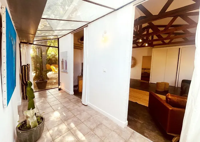 Le Patio, Jardin Privatif, Tennis Tatil Evi Nîmes